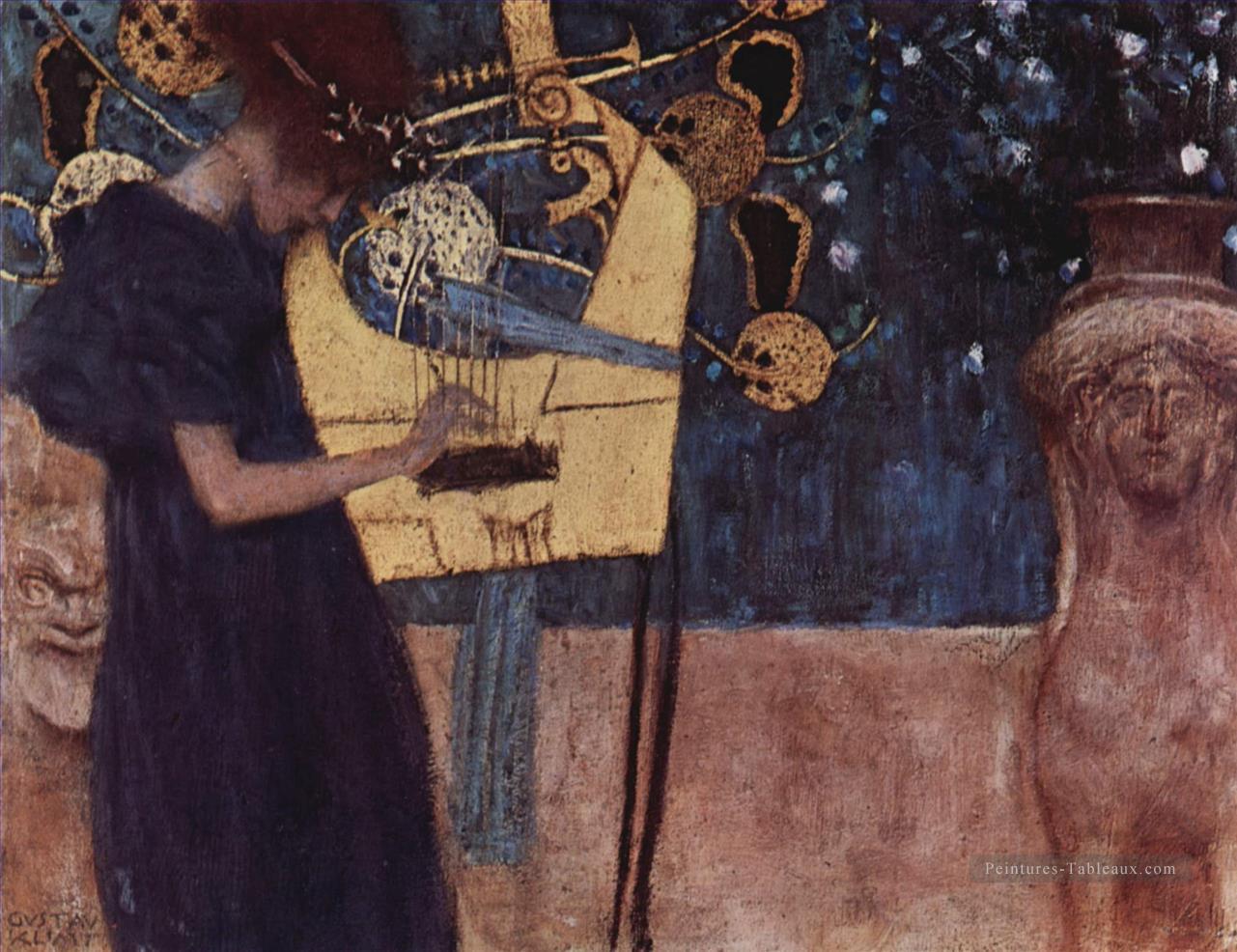 Die Musik symbolisme Gustav Klimt Peintures à l'huile